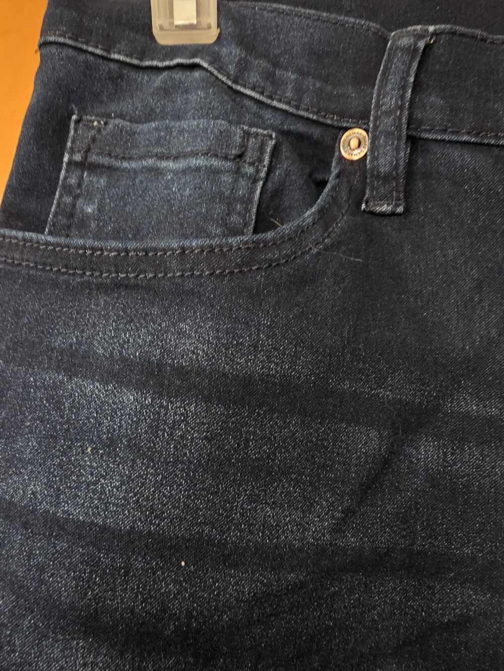 DG2 by Diane Gilman Dark Wash Jeans NWOT Size 16P - Picture 3 of 4